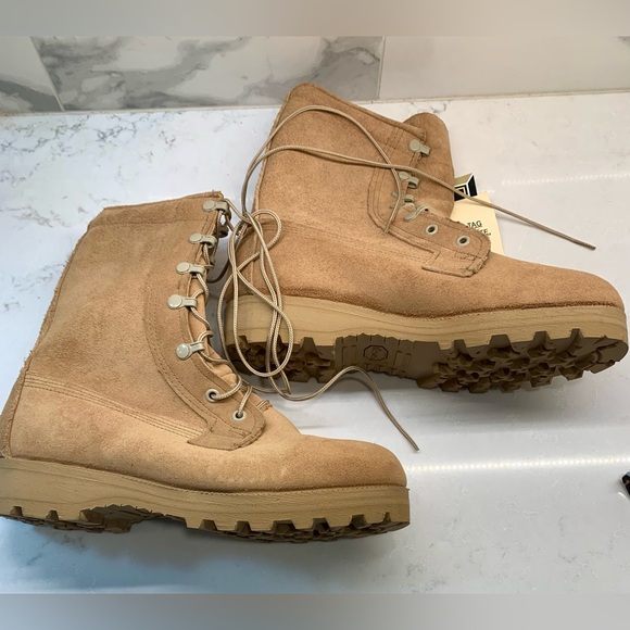 NEW Belleville GORE-TEX 275 Military Tan Waterproof Vibram Women's Combat Boots - Picture 8 of 10